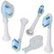 Pack of 4 Smart Cleaning Brush replacement toothbrush heads for electric toothbrushes from Philips,
