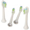 Pack of 4 Smart Cleaning Brush 3 replacement toothbrush heads for electric toothbrushes from Philips