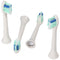 Pack of 4 Gum Care Cleaning Brush replacement toothbrush heads for electric toothbrushes from Philip