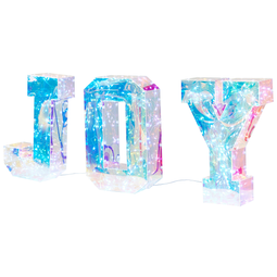 Beliani CASTOR - LED-decoratie - Meerkleurig - Synthetisch materiaal