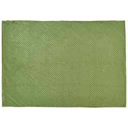 Beliani CALLISTO - Verzwaringsdeken hoes - Groen - 120 x 180 cm - Polyester