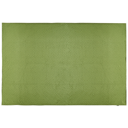 Beliani CALLISTO - Verzwaringsdeken hoes - Groen - 135 x 200 cm - Polyester