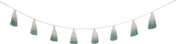 Lorena Canals Slinger - Garland Pom Pom Tie-Dye Green - 170cm