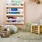 Lorena Canals Wasbaar katoen vloerkleed - Mini Monstera Olive - 75x100cm