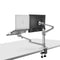 Alberenz Laptop Monitor Arm - Tilting - Height Adjustable - Silver