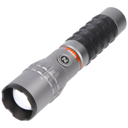 NEBO LED flashlight SLYDE KING 2K with up to 2000lm and 409m light range integrated Li-ion 18650 bat