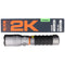 NEBO LED flashlight SLYDE KING 2K with up to 2000lm and 409m light range integrated Li-ion 18650 bat