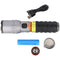 NEBO LED flashlight SLYDE KING 2K with up to 2000lm and 409m light range integrated Li-ion 18650 bat