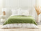 Beliani RHEA - Verzwaringsdeken hoes - Donkergroen - 135 x 200 cm - Polyester