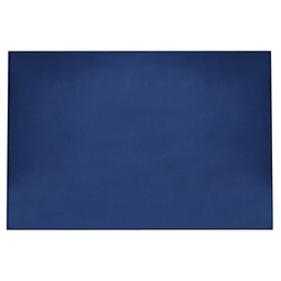 Beliani RHEA - Verzwaringsdeken hoes - Donkerblauw - 135 x 200 cm - Polyester