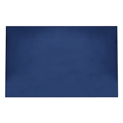 Beliani RHEA - Verzwaringsdeken hoes - Donkerblauw - 100 x 150 cm - Polyester