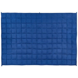 Beliani NEREID - Verzwaringsdeken - Marineblauw - 100 x 150 cm - Polyester