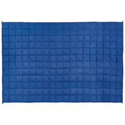 Beliani NEREID - Verzwaringsdeken - Marineblauw - 120 x 180 cm - Polyester