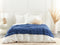 Beliani NEREID - Verzwaringsdeken - Marineblauw - 135 x 200 cm - Polyester