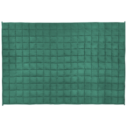 Beliani NEREID - Verzwaringsdeken - Smaragdgroen - 1120 x 180 cm - Polyester