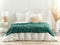 Beliani NEREID - Verzwaringsdeken - Smaragdgroen - 135 x 200 cm - Polyester