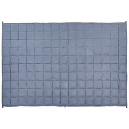 Beliani NEREID - Verzwaringsdeken - Blauw - 120 x 180 cm - Polyester