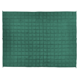 Beliani NEREID - Verzwaringsdeken - Smaragdgroen - 150 x 200 cm - Polyester