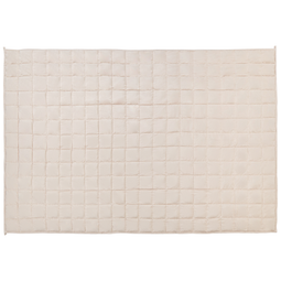 Beliani NEREID - Verzwaringsdeken - Beige - 135 x 200 cm - Polyester