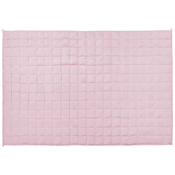 Beliani NEREID - Verzwaringsdeken - Roze - 135 x 200 cm - Polyester