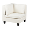Beliani UNSTAD - Moduliare bank met ottomaan - Wit - 5-zits - Polyester