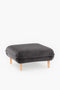 EMKO Bean Pouf Dark Grey / Boucle fabric