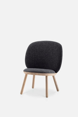 EMKO Naïve Low Chair Dark Grey/Granola fabric