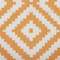 Beliani HAPUR - Outdoor kleed - Oranje - 120 x 180 cm - Polypropyleen