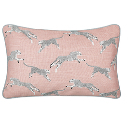 Beliani ARALES - Sierkussen set van 2 - Roze - 30 x 50 cm - Katoen