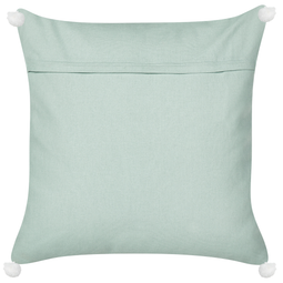 Beliani NORI - Sierkussen set van 2 - Mintgroen - 45 x 45 cm - Fluweel