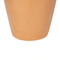Beliani DABONG - Decoratieve vaas - Oranje - Terracotta