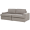 Beliani ALLA - Driezitsbank - Taupe - Polyester