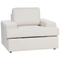 Beliani ALLA - Fauteuil set van 2 - Lichtbeige - Polyester