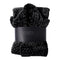 SENZA Visgraat Badjas Zwart - One-size-fits-all