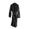 SENZA Visgraat Badjas Zwart - One-size-fits-all