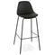 Alterego Cookie - Bar Stool - Black Industrial Style - 44.5x44.5x95.5cm