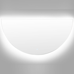 Beliani LOUE - Wandspiegel met LED - Zilver - 60 x 100 cm - Glas