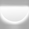 Beliani LOUE - Wandspiegel met LED - Zilver - 60 x 100 cm - Glas