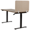 Beliani SPLIT - Bureauscherm - Beige - 50 x 80 cm - Polyester