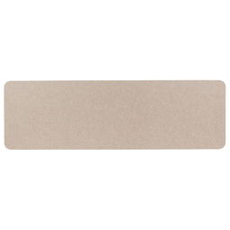 Beliani SPLIT - Bureauscherm - Beige - 50 x 160 cm - Polyester