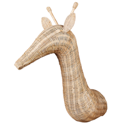 Beliani BANANEC - Wanddecoratie - Licht - Rotan