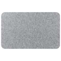 Beliani SPLIT - Bureauscherm - Grijs - 50 x 80 cm - Polyester