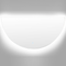 Beliani LOUE - Wandspiegel met LED - Zilver - 50 x 100 cm - Glas