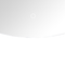 Beliani LOUE - Wandspiegel met LED - Zilver - 50 x 100 cm - Glas