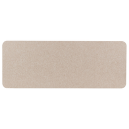 Beliani SPLIT - Bureauscherm - Beige - 50 x 130 cm - Polyester