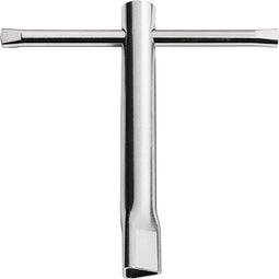 Promat Driekantsteeksleutel | DIN 22417 A | maat M10 lengte 140 mm | verzinkt - 4000824804