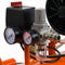 Spero GC3001 Geluidsarme Compressor 52dB - 24Ltr Tank - 9Bar - 195 Ltr/min (kleur is oranje) -