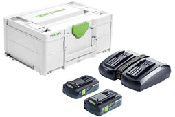 Festool Accessoires SYS 18V 2x4,0/TCL 6 DUO Energie-set - 577109