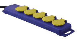 I-Watts Blok van 5 waterdichte contactdozen | 3X1,5MM2 - I-B5PE07 - I-B5PE07