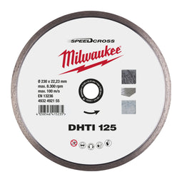 Milwaukee Accessoires Diamantslijpschijf SpeedCross DHTI 125mm - 1 stuk - 4932492155 4932492155